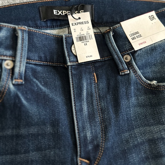 New Express jeans Mid Rise Jeans - Picture 4 of 6